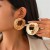 occidental styleins wind Irregular Metal ear stud  personality geometry pattern Earringearrings