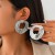 occidental styleins wind Irregular Metal ear stud  personality geometry pattern Earringearrings