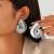 occidental styleins wind Irregular Metal ear stud  personality geometry pattern Earringearrings