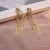  big same style super long tassel earrings woman occidental style exaggerating fashion personality