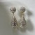 occidental style fashion high fully-jewelled three-dimensional Oval drop balloon earrings Ladies wind Earring