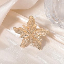 occidental style brief fashion retro Alloy flowers woman personality Metal tex..