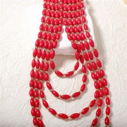 occidental style personality trend retro wind multilayer beads necklace Bohemi..