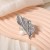  retro personality Irregular surface Alloy leaves Leaf ring creative leisure all-Purpose Style