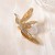 fashion personality retro wind three-dimensional Alloy leaves ring occidental style all-Purpose wind