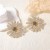  exaggerating Alloy fully-jewelled temperament big flowers ear stud medium fashion banquet woman style