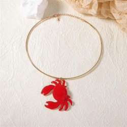  personality creative wind Alloy color pendant Collar brief fashion leisure wo..