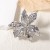 occidental style exaggerating fashion personality trend Alloy big flowers opening ring brief samll all-Purpose S