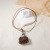  personality retro trend leopard coin bag bag pendant necklace all-Purpose Autumn and Winter woman style