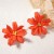  Bohemia exaggerating personality trend big flowers flowers ear stud all-Purpose fashion wind woman style