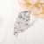  fashion brief creative Alloy geometry leaves ring temperament wind woman style
