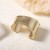 occidental style fashion briefins wind Metal opening geometry annular wind bangle