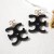  occidental style samll temperament bigOge exaggerating Word fashion all-Purpose woman earring