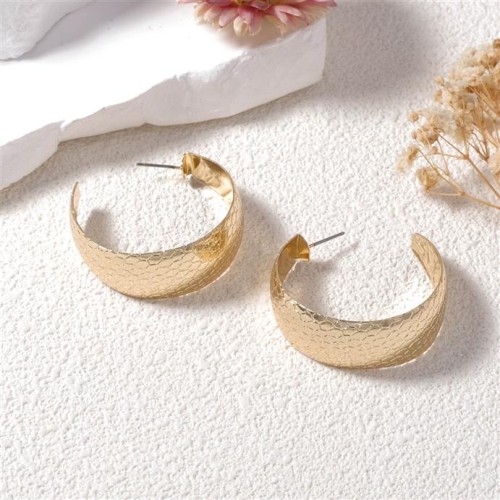  occidental style personality retro trend brief fashion exaggerating geometry Metal ear stud all-Purpose leisure