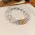 ( crystal Bracelet)new medium crystal bracelet high samll brief all-Purpose fashion temperament