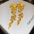 silver occidental style flowers tassel ear stud fashion temperament earrings woman samll personali
