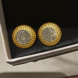 silver diamond geometry Metal ear stud woman retro temperament earrings samll ..