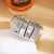 occidental style personality width surface gold silver bangle  high Metal wind fashion temperament
