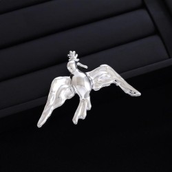 mediumvintage surface gold brooch  high Metal wind fashion temperament woman