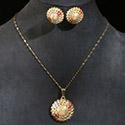 1 fashion concise sun flower personality temperament lady necklace buckle set