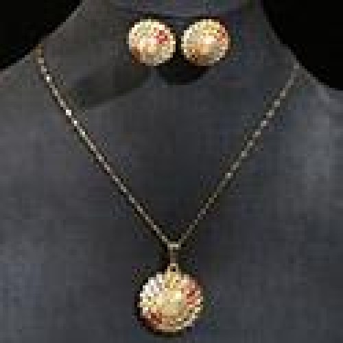 1 fashion concise sun flower personality temperament lady necklace buckle set