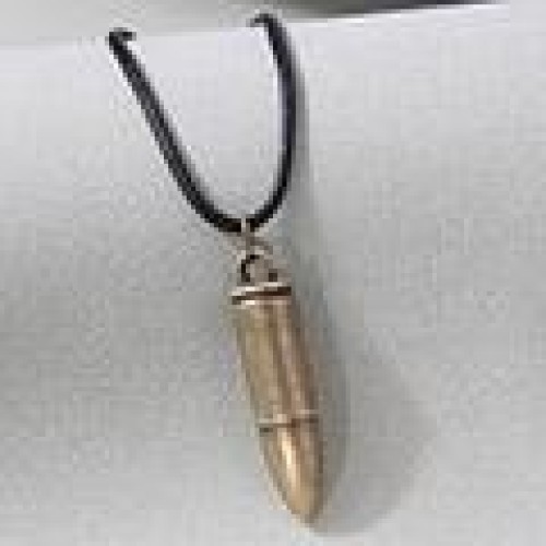 1 fashion retro bullet pendant personality lady necklace