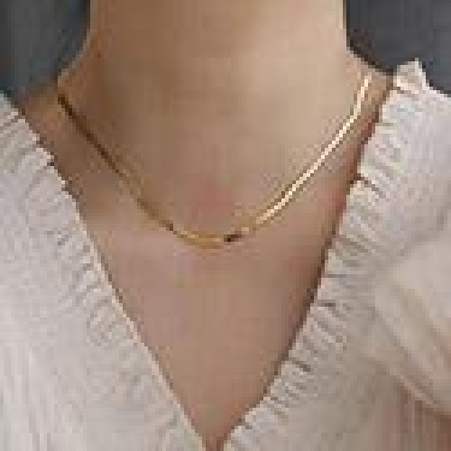 1 fashion stainless steel personality lady necklace
