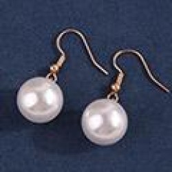 1 fashion sweet Pearl personality lady earrings