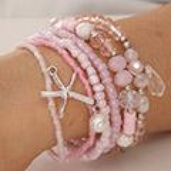 fashion concise Bohemia noble wind starfish multilayer mash up temperament lad..