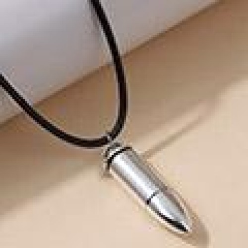 1 fashion retro bullet pendant personality lady necklace