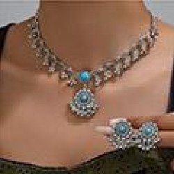 1 fashion retro flash diamond accessories temperament personality woman neckla..