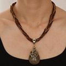 fashion Bohemia noble wind flowers drop temperament lady short necklace