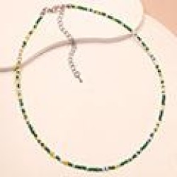  1 stylish colorful national style female necklace