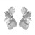 spring Alloy flowers earrings occidental style Earring woman trend Metal flowers ear stud wind