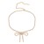 super claw chain fully-jewelled bow necklace occidental style exaggerating woman trend banquet bride