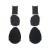 occidental style Alloy print embed resin earringss silver high multilayer long style Earring