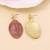  Bohemian style imitate Pearl diamond beads enamel Olives earring   all-Purpose brief fashion Earring