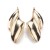 occidental style exaggerating fashion Metal Leaf ear stud earring retro geometry Earring