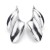 occidental style exaggerating fashion Metal Leaf ear stud earring retro geometry Earring