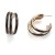 ins exaggerating Round enamel Alloy earrings temperament personality geometry ear stud Earring