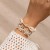 occidental style Bohemia wind Shells beads braceletbracelet starfish beads set woman