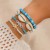 occidental style Bohemia wind Shells beads braceletbracelet starfish beads set woman