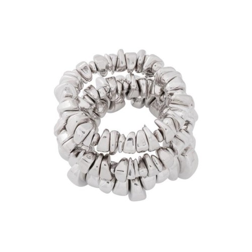 same style occidental style silver color retro multilayer Irregular Alloy bracelet