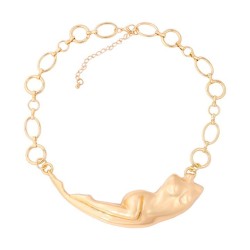 same style occidental style personality creative clavicle necklace female neck..