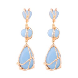  trend drop resin earring long style lady fresh leisure Bohemia Earring