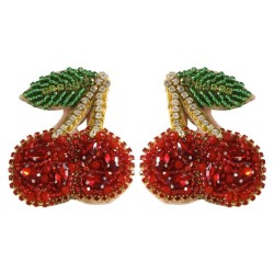 creative fruits Earring woman ins wind samll personality cherry earring earrin..