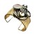 handmade flower mosaic exaggerating bangle retro palace aluminumbracelet