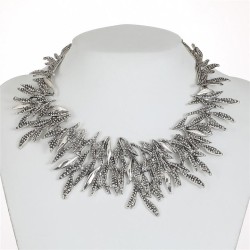 exaggerating atmospheric retro  occidental style necklace clavicle chain woman