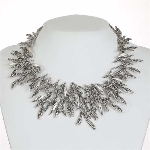exaggerating atmospheric retro  occidental style necklace clavicle chain woman