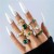 occidental style retro personality fashion Metal imitate diamond love ring more woman